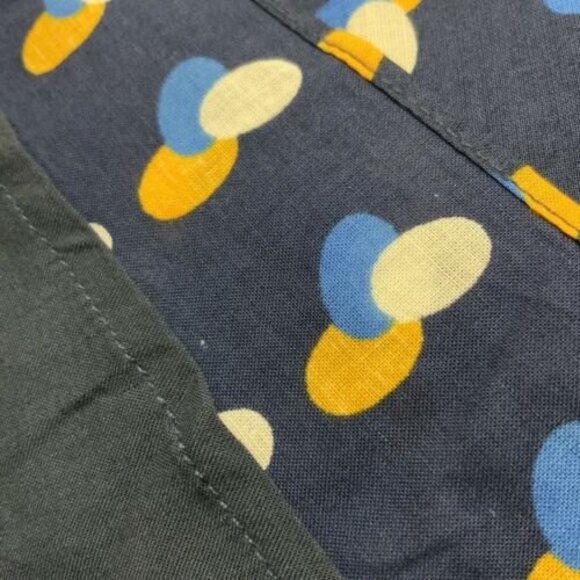 A.P.C. Rue Madame Paris Women’s Size 38 US 6 Navy Multicolor Sleeveless Dress - Picture 8 of 11